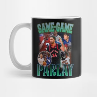 SAME GAME PARLAY - the Bad Boys of Professional Sports via DraftKings, FanDuel, BetMGM, Caesars, ESPN, & PrizePicks Mug